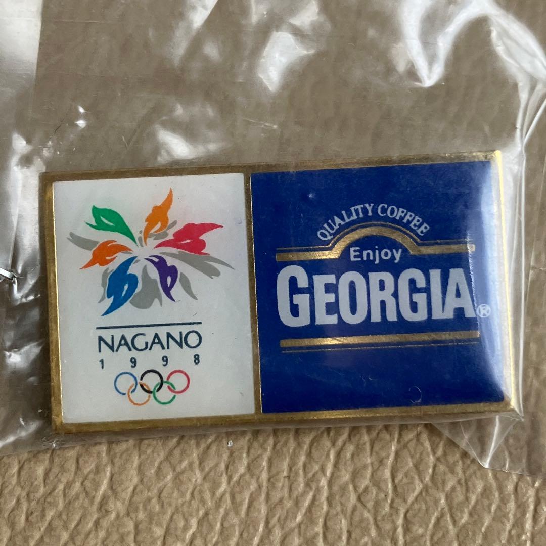 【未開封】1998年長野オリンピック冬季大会 コカコーラ ピンバッジ 5個セット