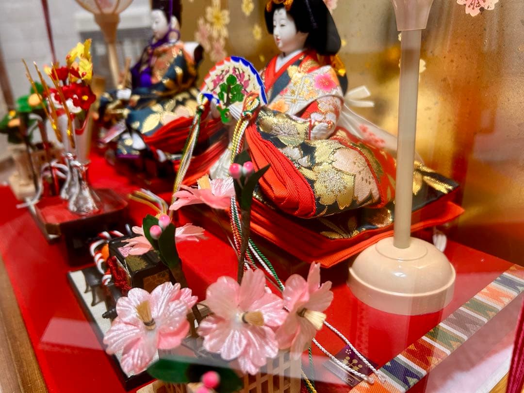 美品 人形の久月 雛人形