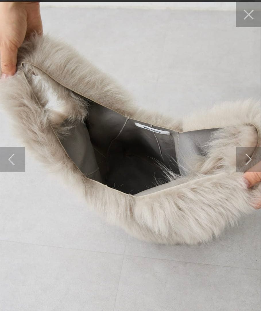 【未使用タグ付】ウィムガゼットトスカーナムートンチェーンBAG 2025AW