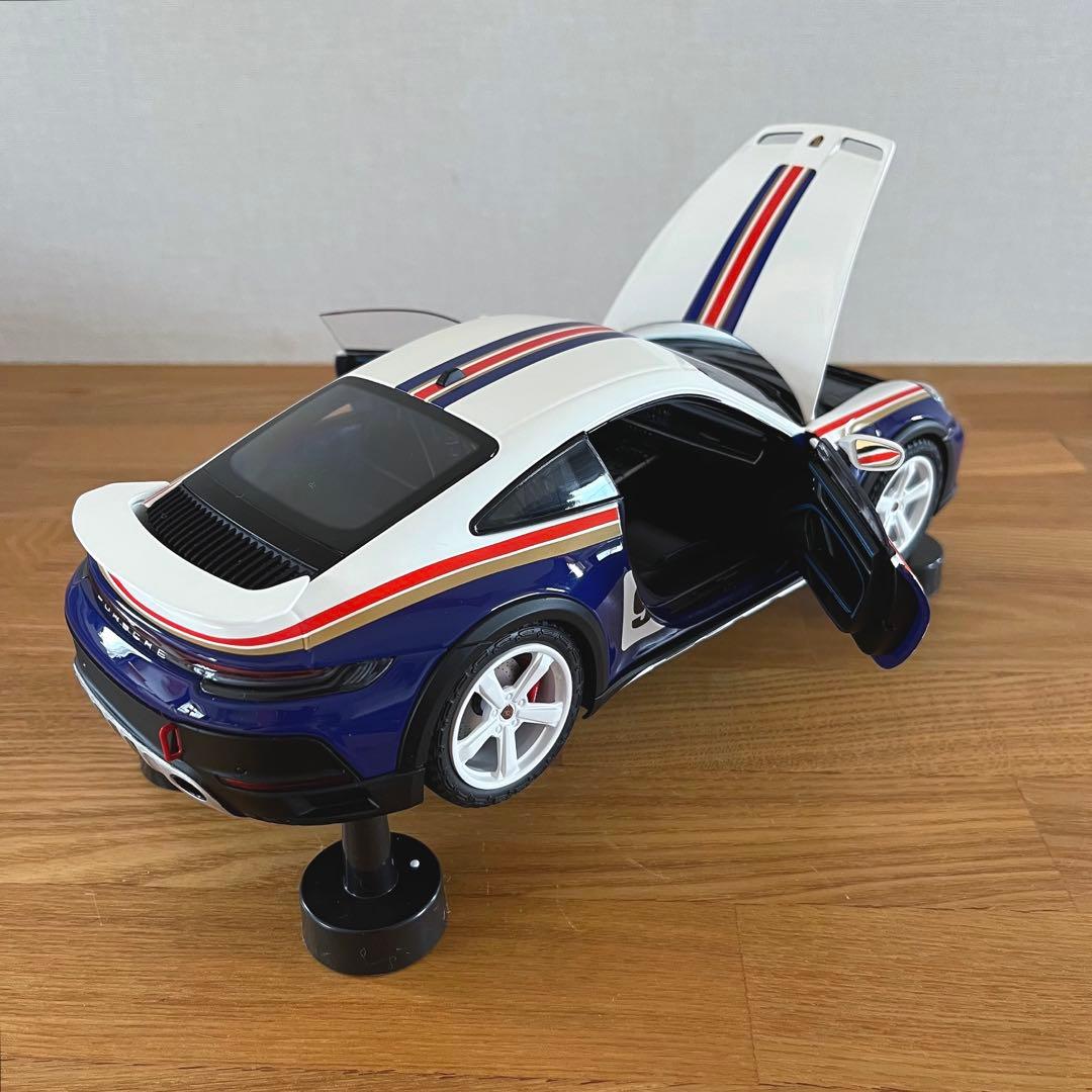 【ミニカー 美品】1/18 ミニチャンプス ポルシェ 911 ダカール