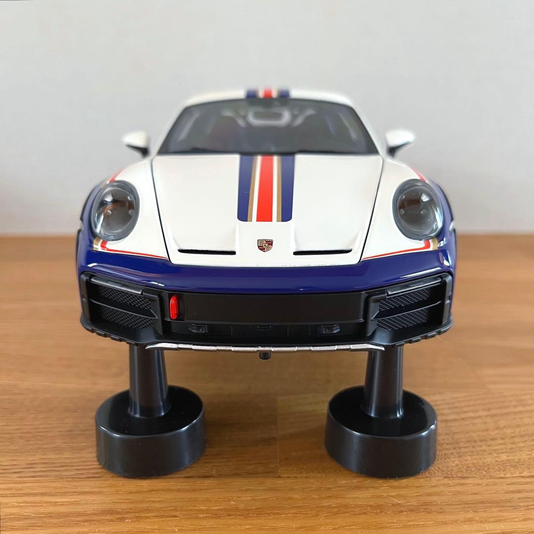 【ミニカー 美品】1/18 ミニチャンプス ポルシェ 911 ダカール