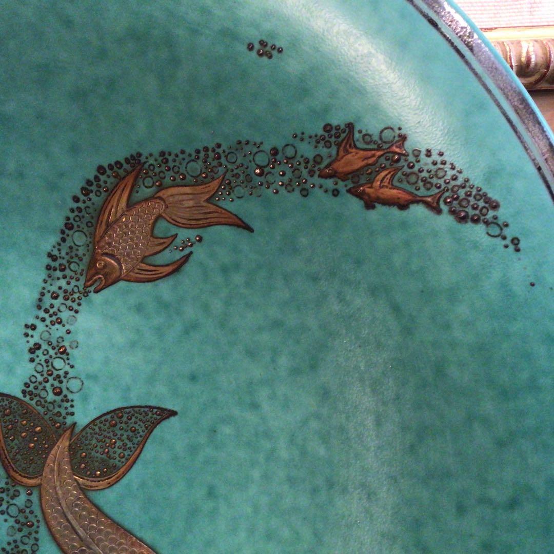 ウィルヘルム・コーゲ　1960年代　大皿　グスタフスベリ希少品