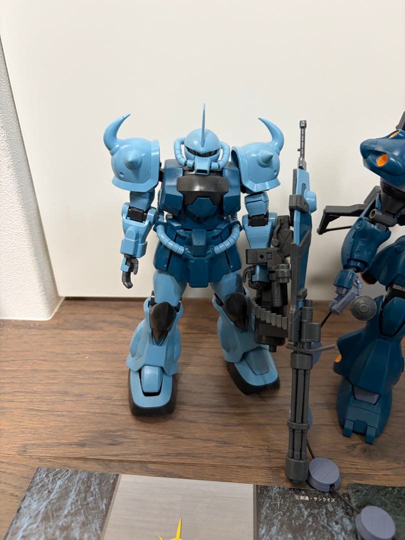 MG グフカスタム、ケンプファー、ガンダムMk-Ⅱ ジャンク