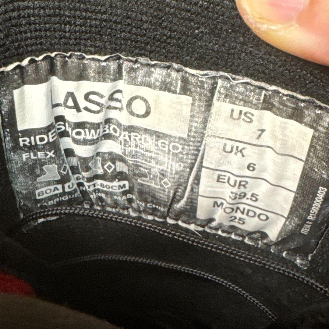 ダブルBOA RIDE LASSO 25㎝ グラトリ ブーツ