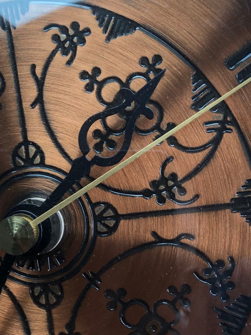 希少♦️LANDEX♦️国産♦️懐中時計型 ヴィンテージ時計♦️美品 いぶし金♦️電池式