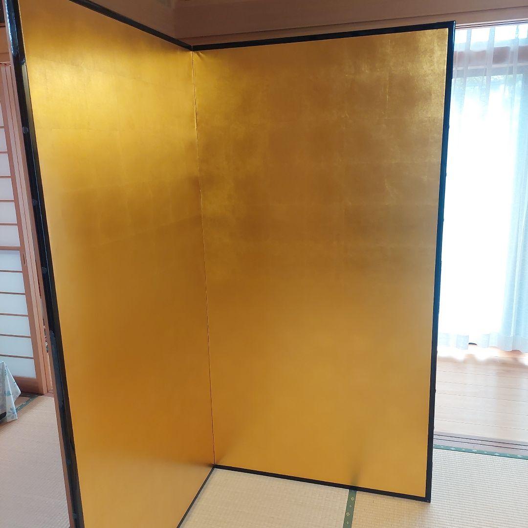金屏風　屏風特大