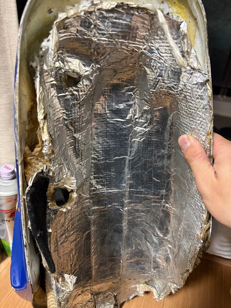 値下げしました。 nsr80 純正タンク サビ 漏れ なし