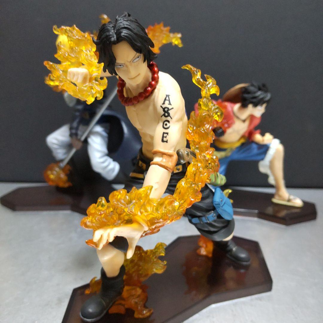 ONE PIECE ルフィ＆エース＆サボ 三兄弟 フィギュア ワンピース