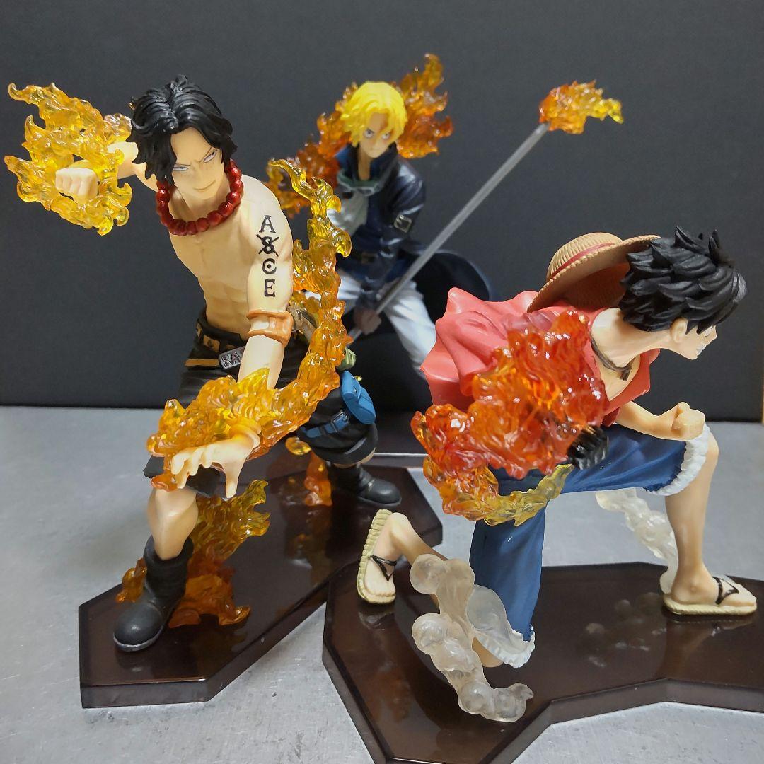 ONE PIECE ルフィ＆エース＆サボ 三兄弟 フィギュア ワンピース