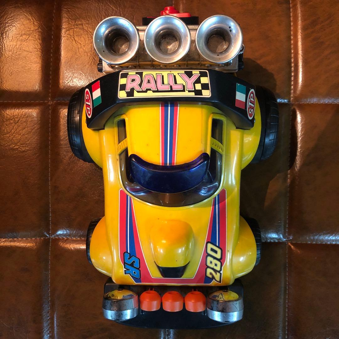 おもちゃ　車　CAR カー　ラリー　STP 野村トーイ　昭和　玩具　レトロマシン