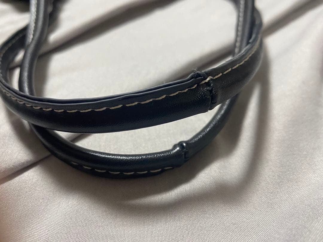 miu miu ブラック ショルダーバッグ アイビーレザーバッグ