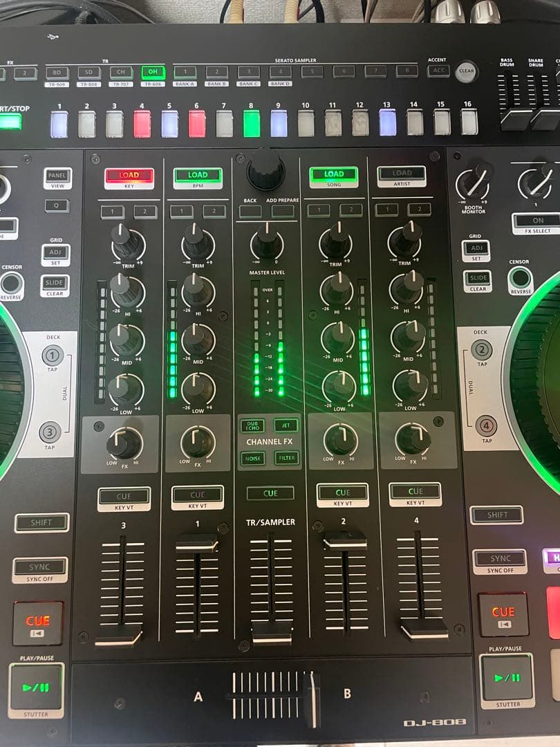 Roland DJ-808 Serato DJコントローラ 808 ローランド