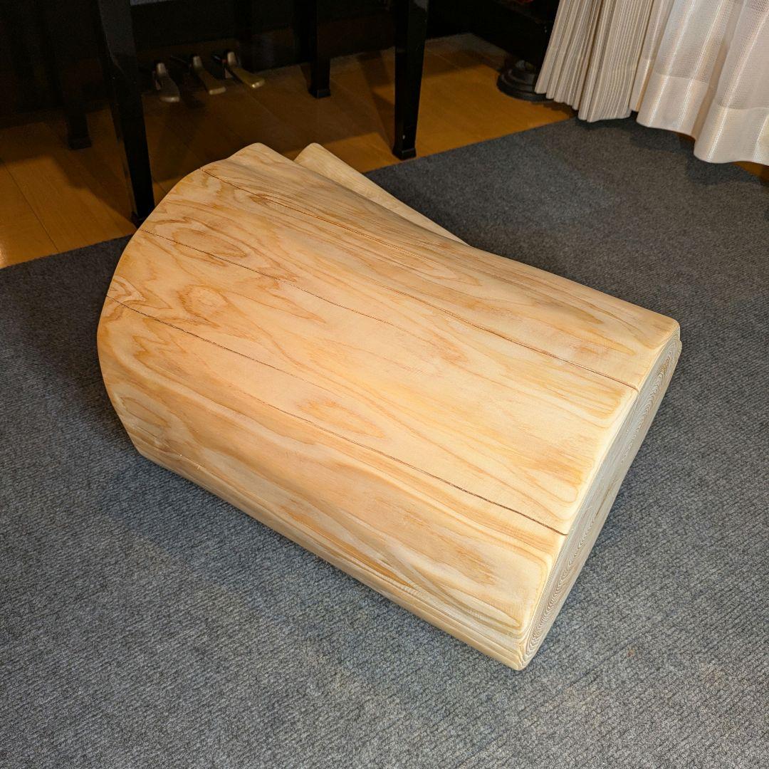 3104　檜⑤　切り株　丸太　椅子　 スツール　高さ約42㎝