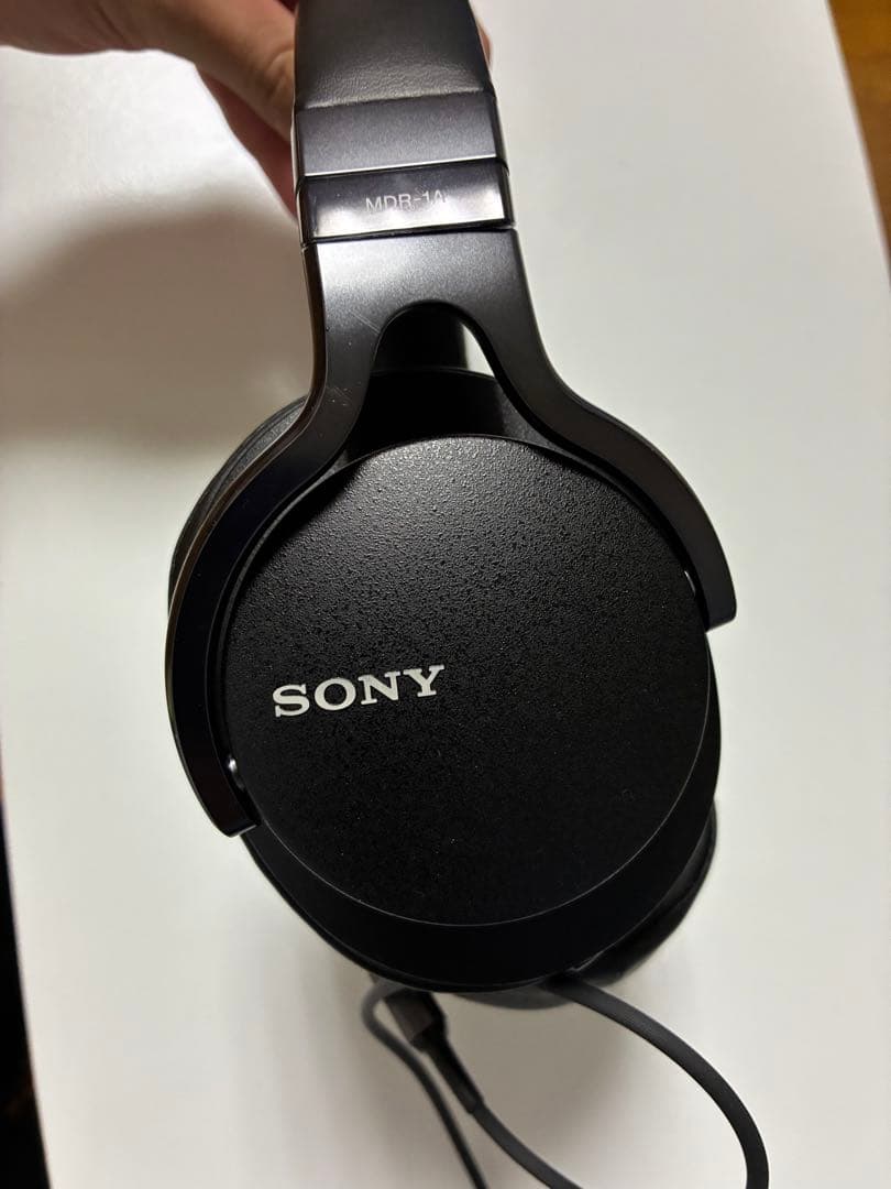 【本日のみ値下げ！】SONY MDR-1A ブラック 有線ヘッドホン
