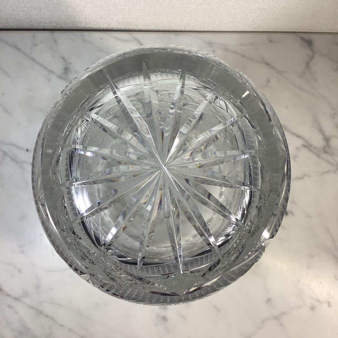 ボヘミアグラス　フラワーベース