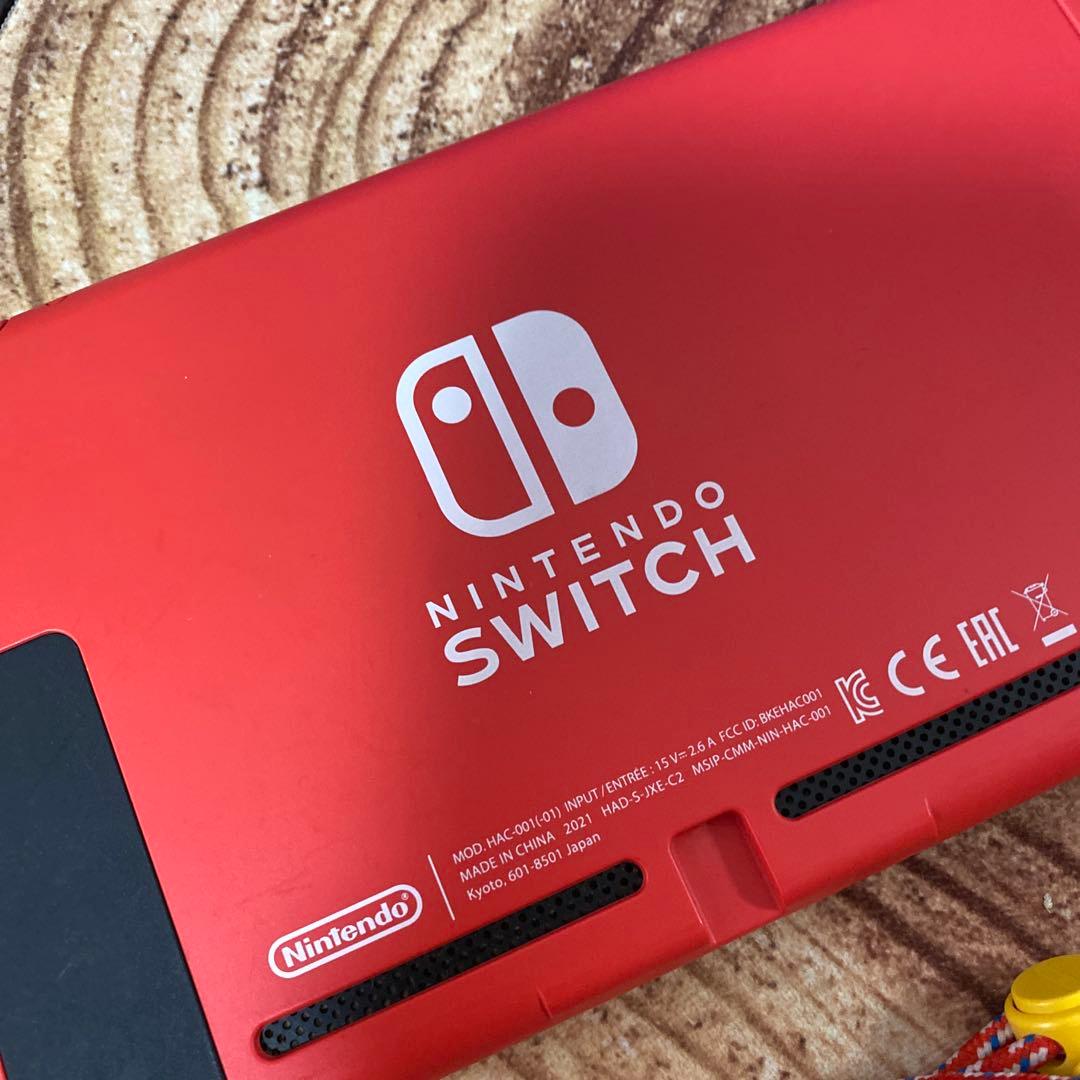 Nintendo Switch ニンテンドースイッチ本体　マリオレッド 箱無し