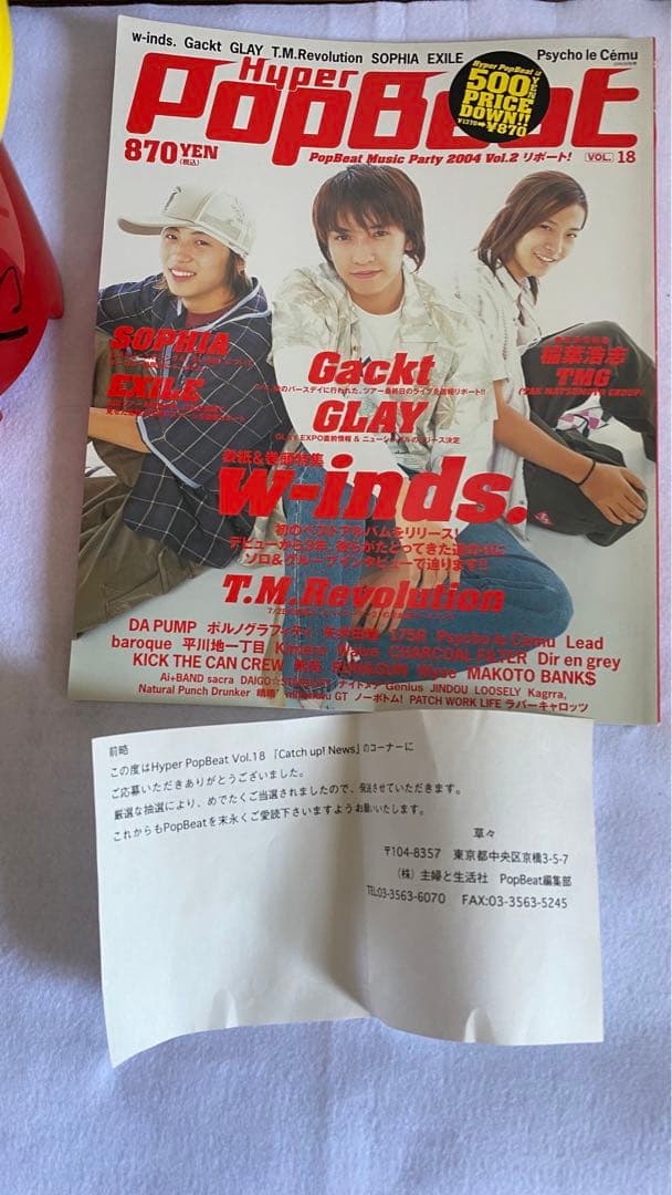 当選品】Lida AYA サイン入り　撮影使用　サイコルシェイム