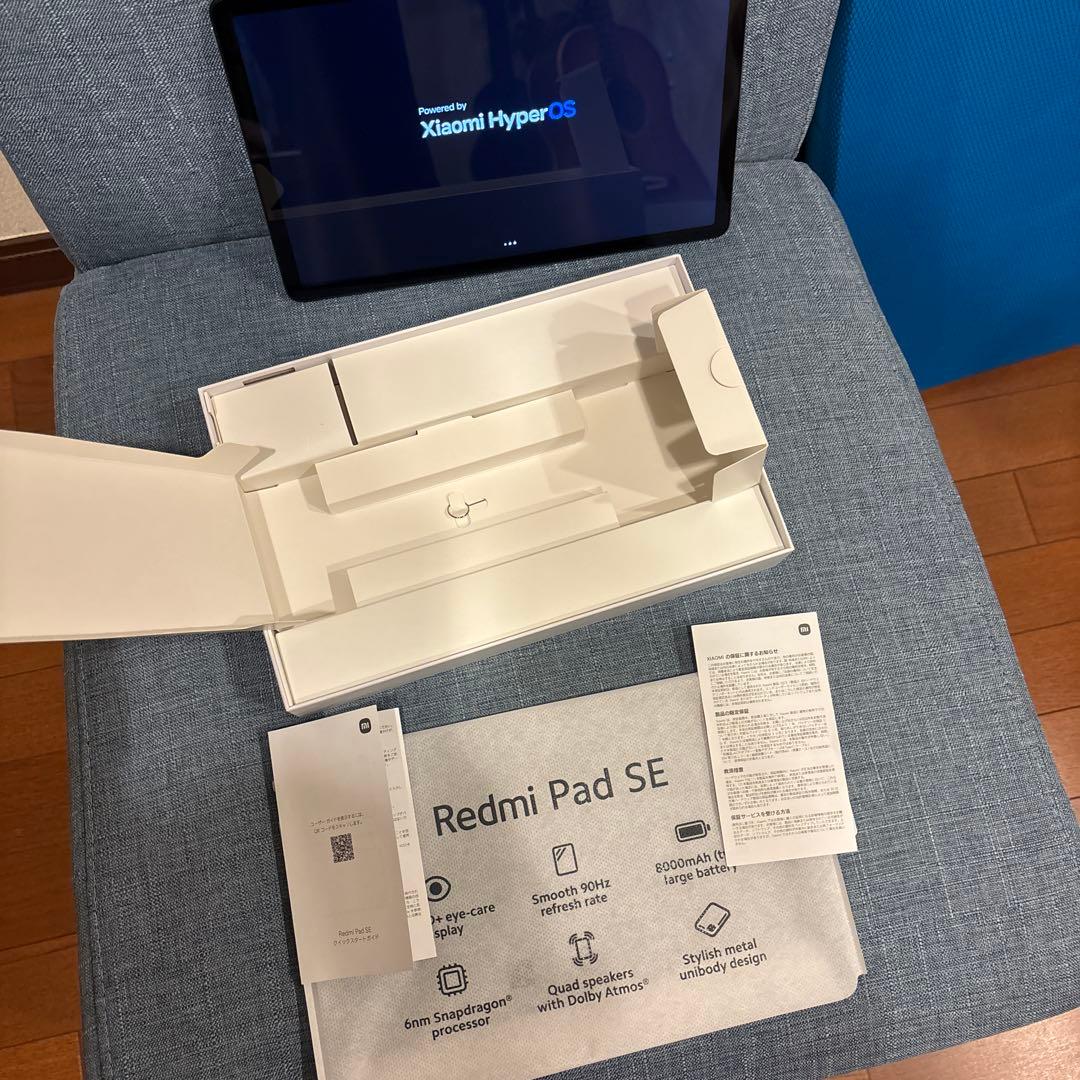 Androidタブレット本体 Xiaomi Redmi Pad SE 6GB RAM 128GB ROM