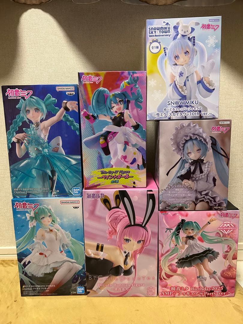 初音ミク フィギュアセット 7体セット　まとめ売り　巡音ルカ