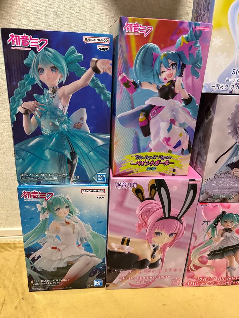 初音ミク フィギュアセット 7体セット　まとめ売り　巡音ルカ