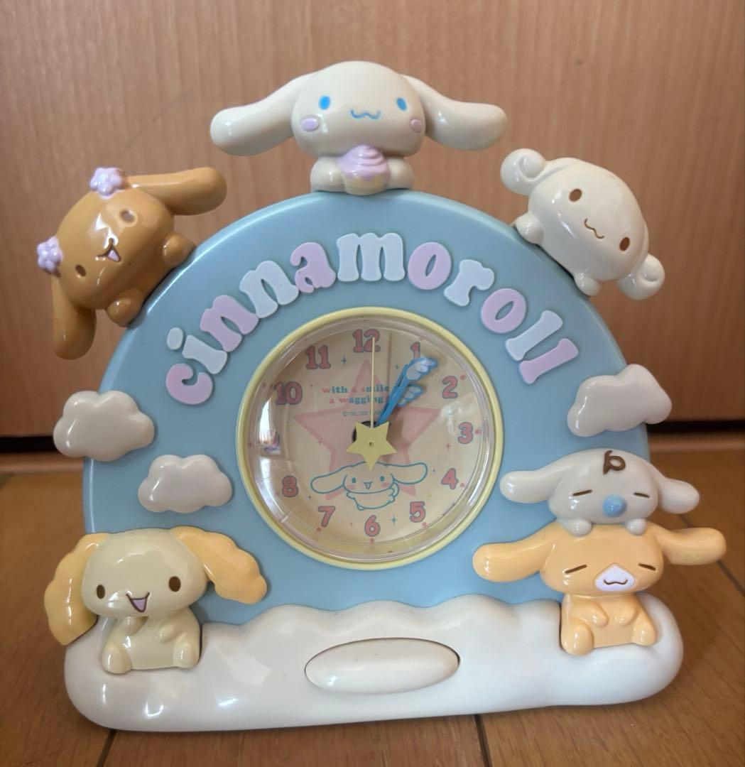 7*福様 シナモロール　目覚まし時計　サンリオ　レトロ