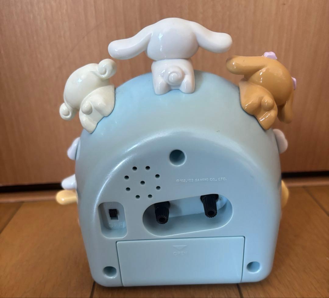 7*福様 シナモロール　目覚まし時計　サンリオ　レトロ