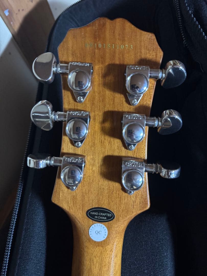 エピフォン　レスポールスタンダード　ローラーブリッジ　純正付属