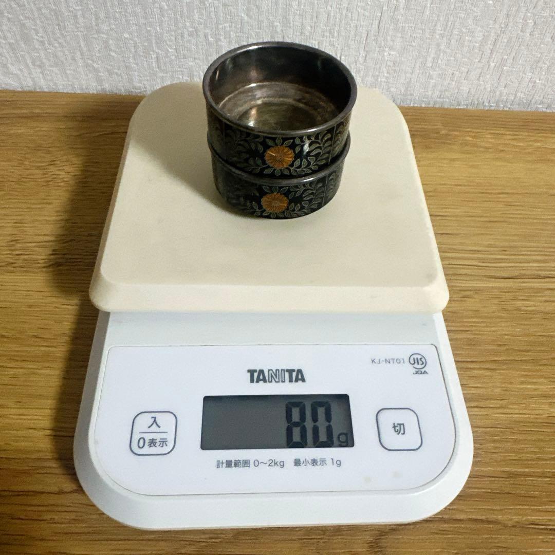 銀杯【純銀】　総重量80g