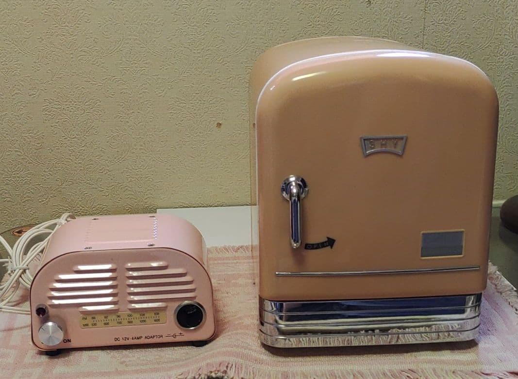 ひえひえホットくん アダプター付き 1台2役 冷温蔵庫 レトロ 昭和