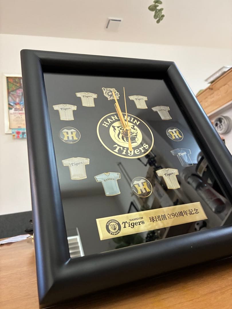 阪神タイガース　90周年記念 ピンズクロック