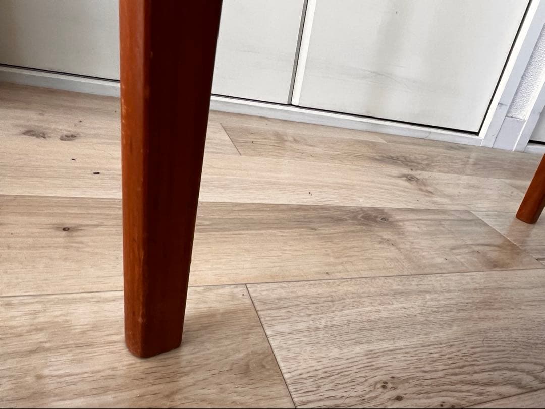 北欧 ヴィンテージ サイドテーブル チーク