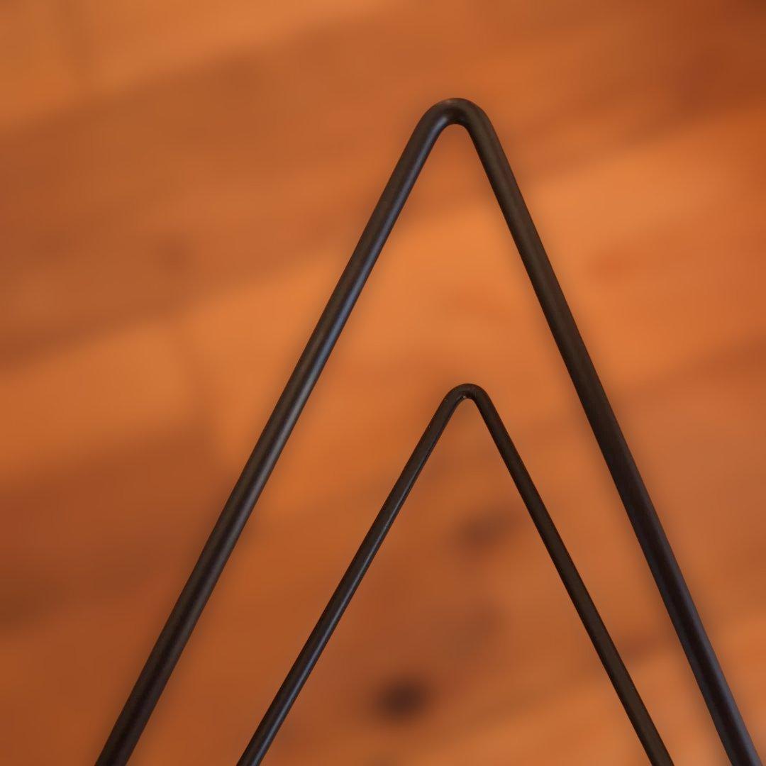 ナチュラルウッド ベンチ スチール脚 MADE BY SEVEN