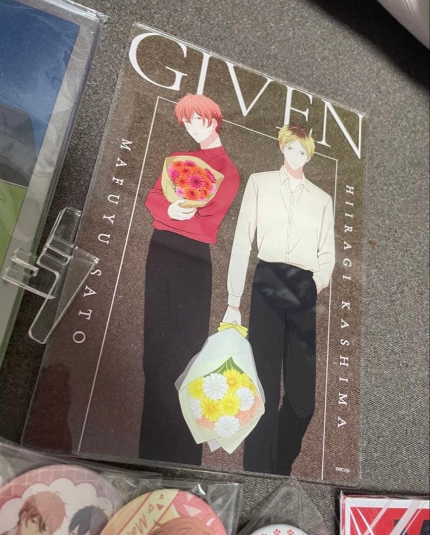 ギヴン アクスタ 缶バッジ まとめ売り スイパラ