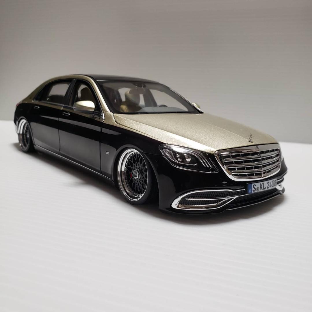 1/18 メルセデスベンツ　マイバッハ Sクラス 後期　カスタム