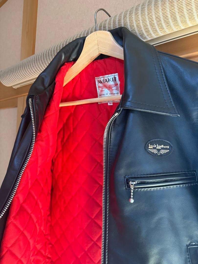 ルイスレザーズドミネーター タイトフィットホースハイド38『超極上品・美品』