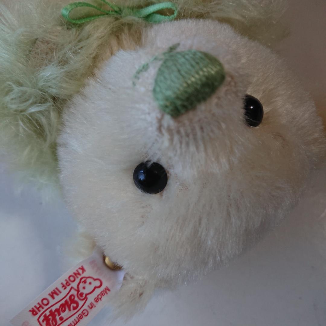 白タグ YUKI ゆき 26cm テディベア Steiff シュタイフ 証明書付