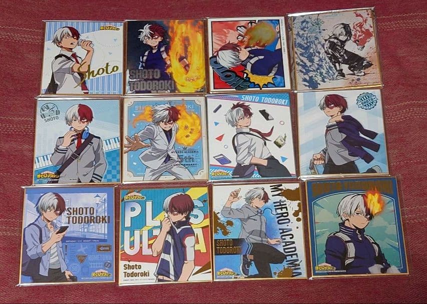 僕のヒーローアカデミア　轟焦凍　色紙　まとめ売り