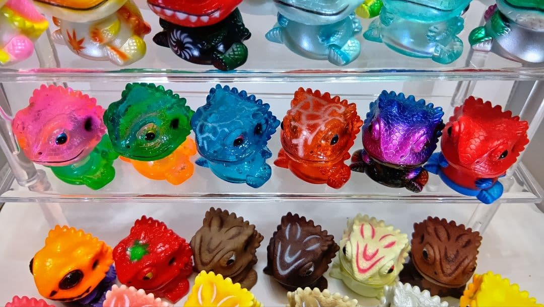 ペインターネット フトアゴン ソフビ フトアゴンベビー ３０体セット 【開封品】