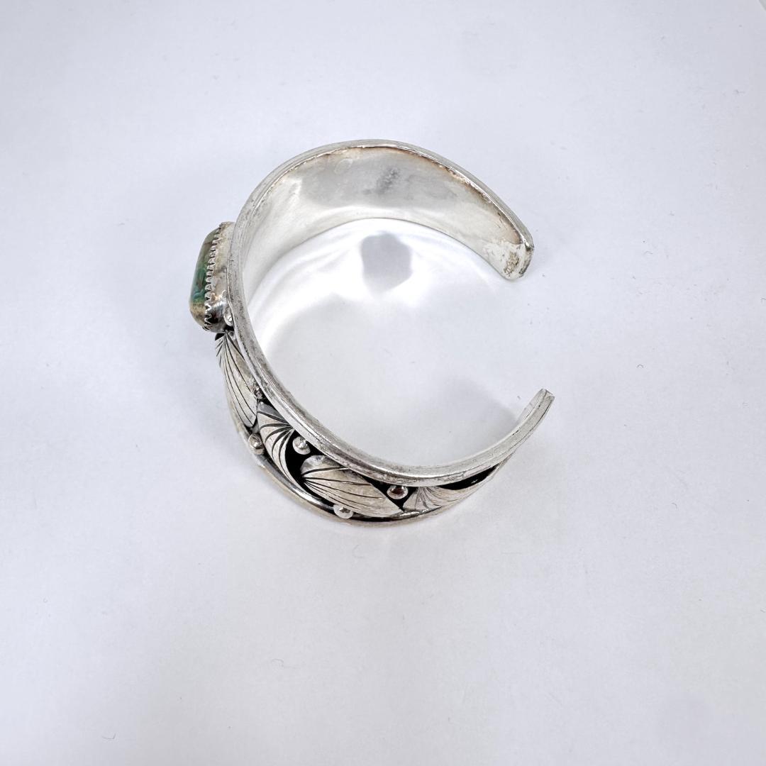 ビンテージ インディアンジュエリー ターコイズ バングル シルバー