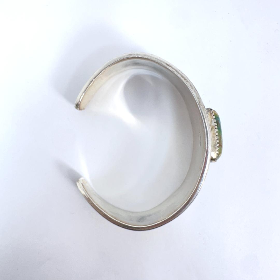 ビンテージ インディアンジュエリー ターコイズ バングル シルバー