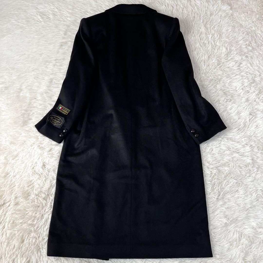 【新品未使用品】LAN.DEL CASENTINO カシミヤ　ダブルロングコート