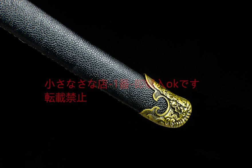 青面獣雁翎刀清刀   古兵器 武具　刀装具　日本刀　模造刀 居合刀