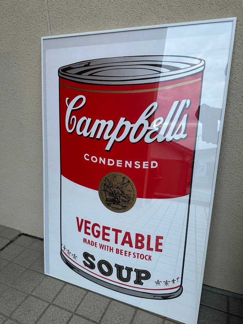 【taku】アンディ・ウォーホル　キャンベル缶 サンデー・B・モーニング