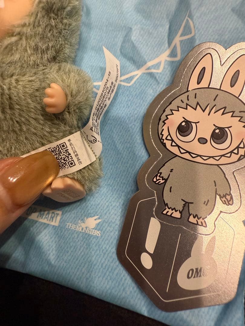 ラブブ　PIN FOR LOVE イニシャル！　シークレット　シルバー