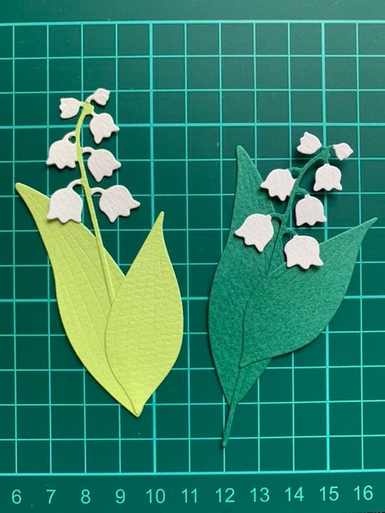 ◆オーダー用◆ダイカット スズラン 花