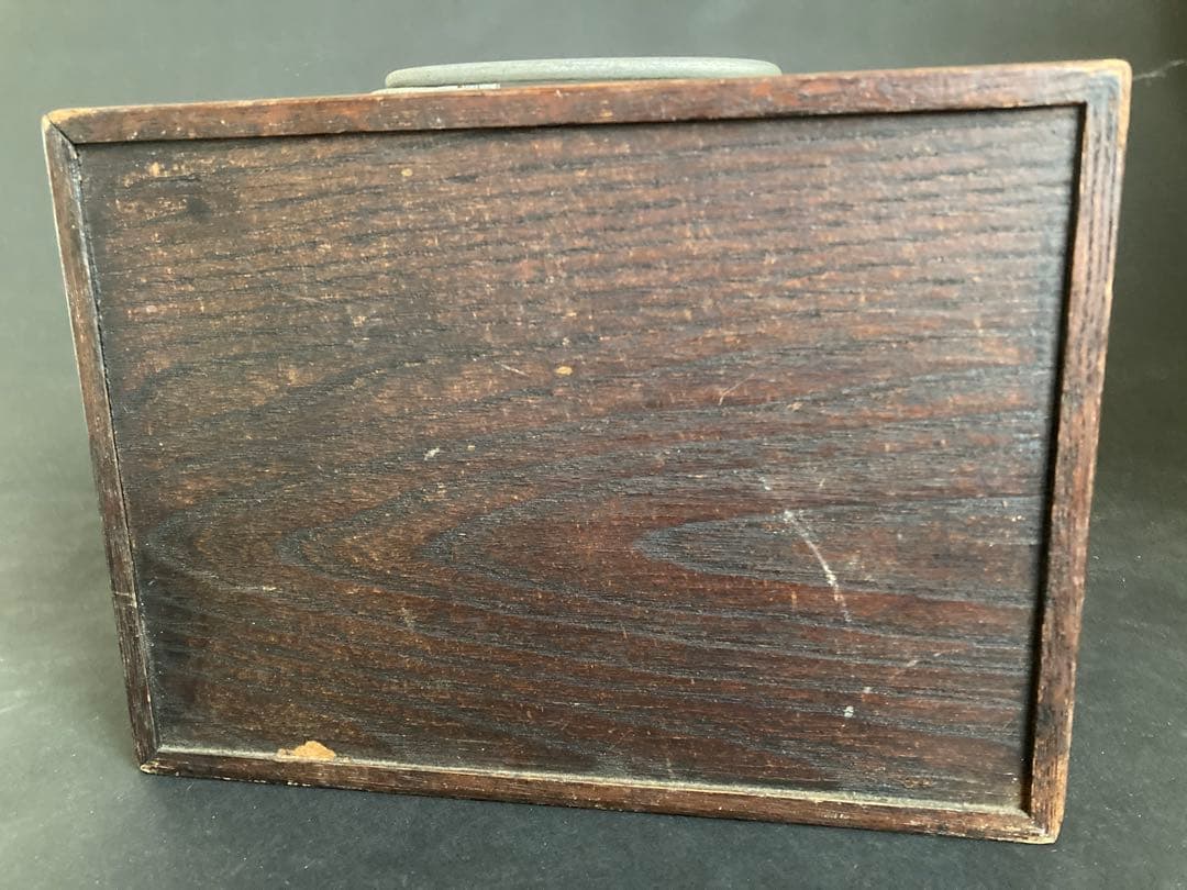 背竹麻雀牌セット 唐木箱 骨董品