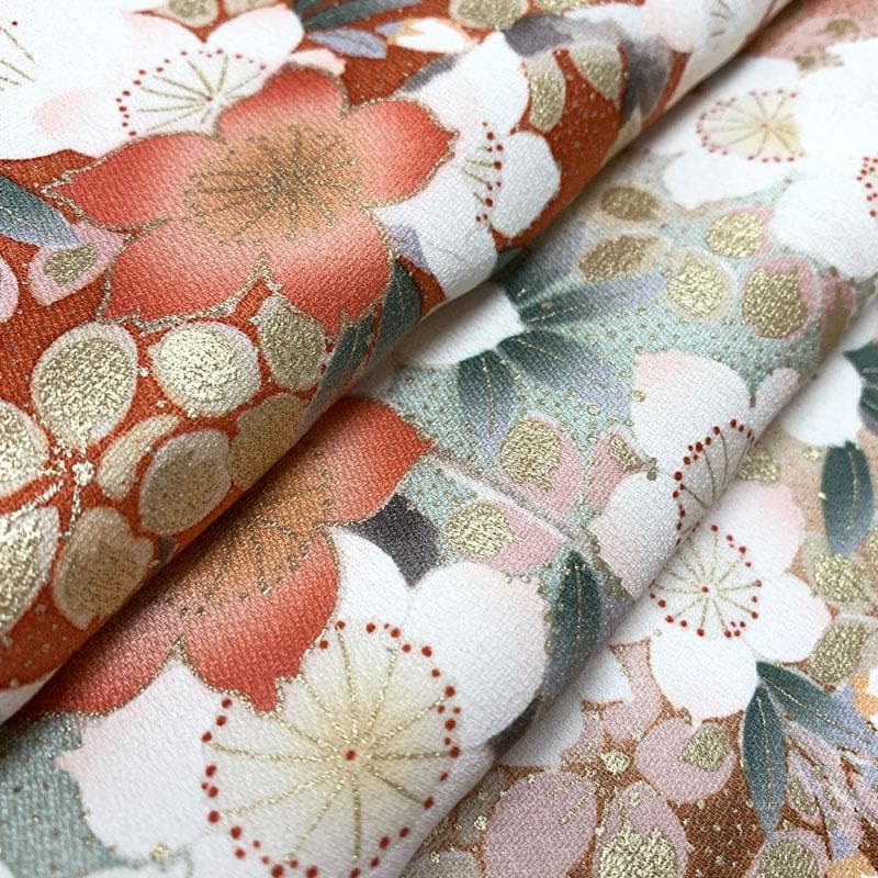 507z15☆華やか 振袖 古典柄 金彩 朱色⭐︎成人式 結婚式