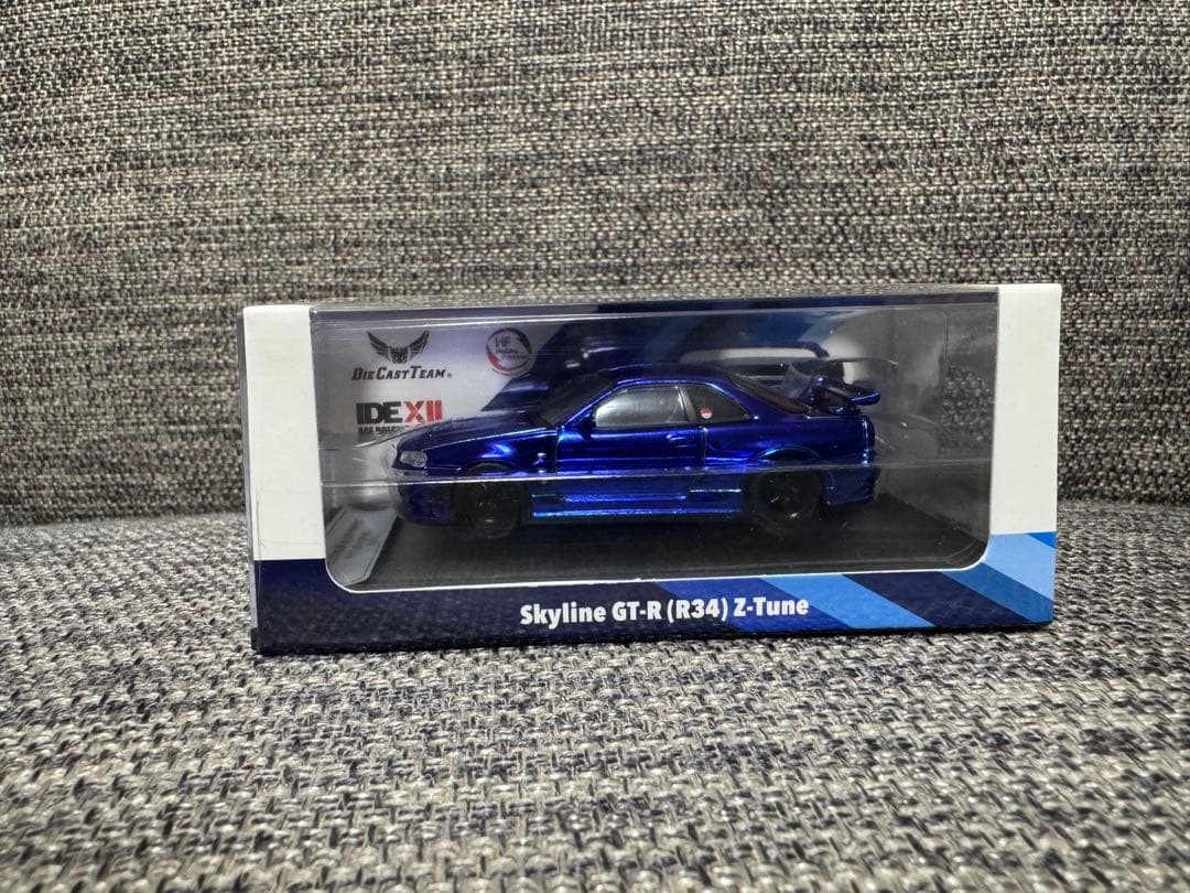 DCT 1/64 インドネシア限定　スカイライン GT-R R34 Z-Tune