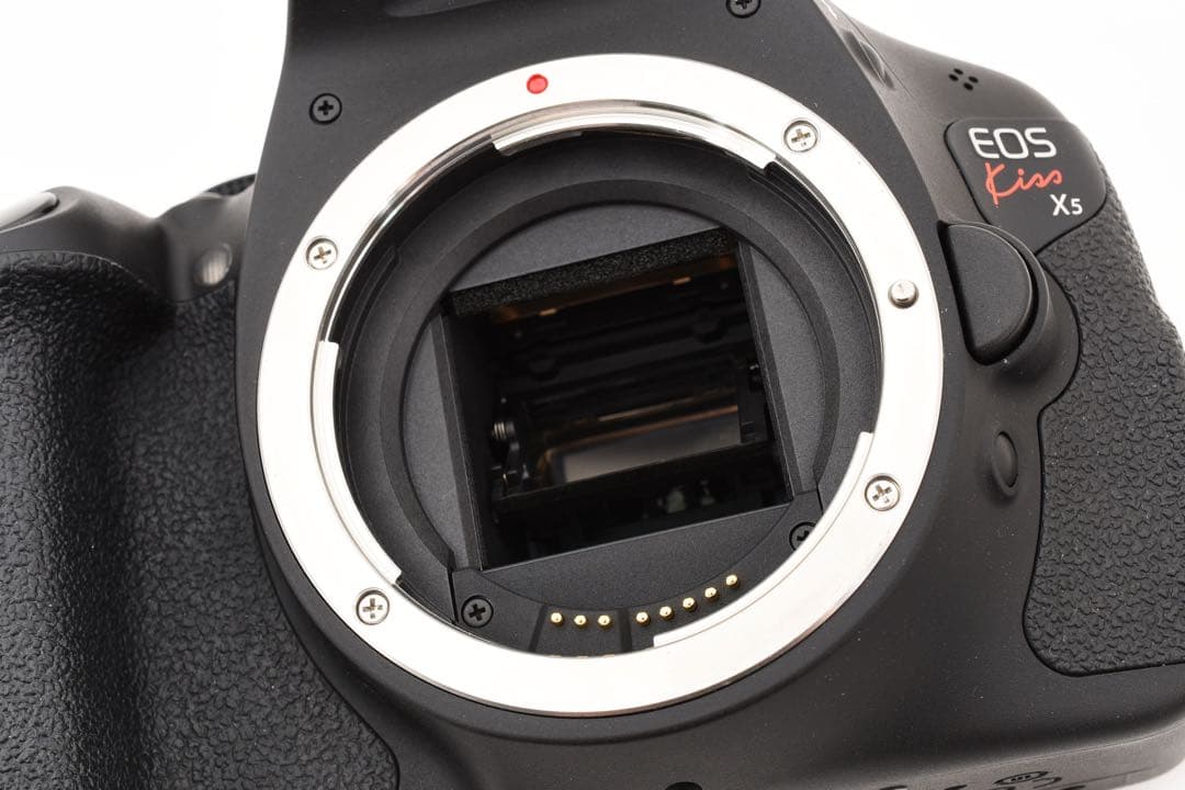 デジタル一眼レフカメラ canon kiss x5 標準&望遠ダブルレンズセット