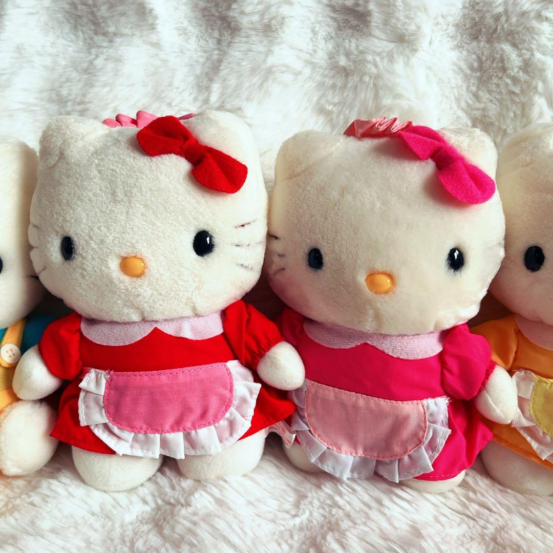 希少レア　ハローキティ　ミミィ　ぬいぐるみ　メイド　平成レトロ　まとめ売り